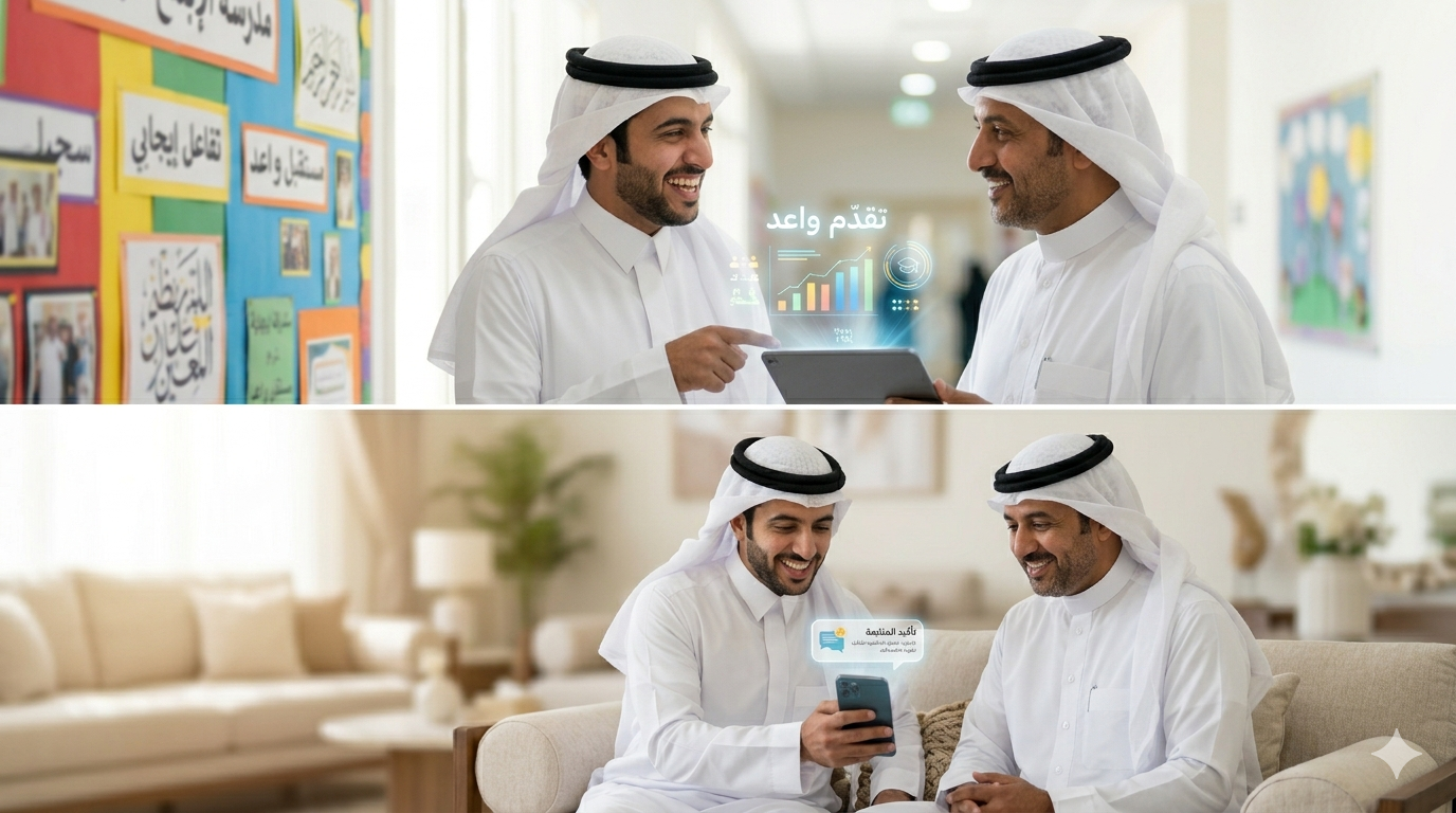 التفاعل الإيجابي مع أولياء الأمور