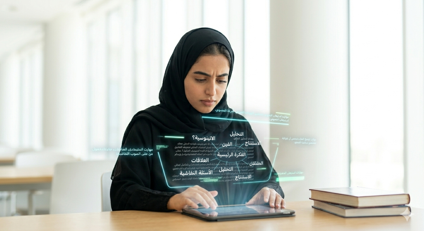 مهارات استيعاب النصوص